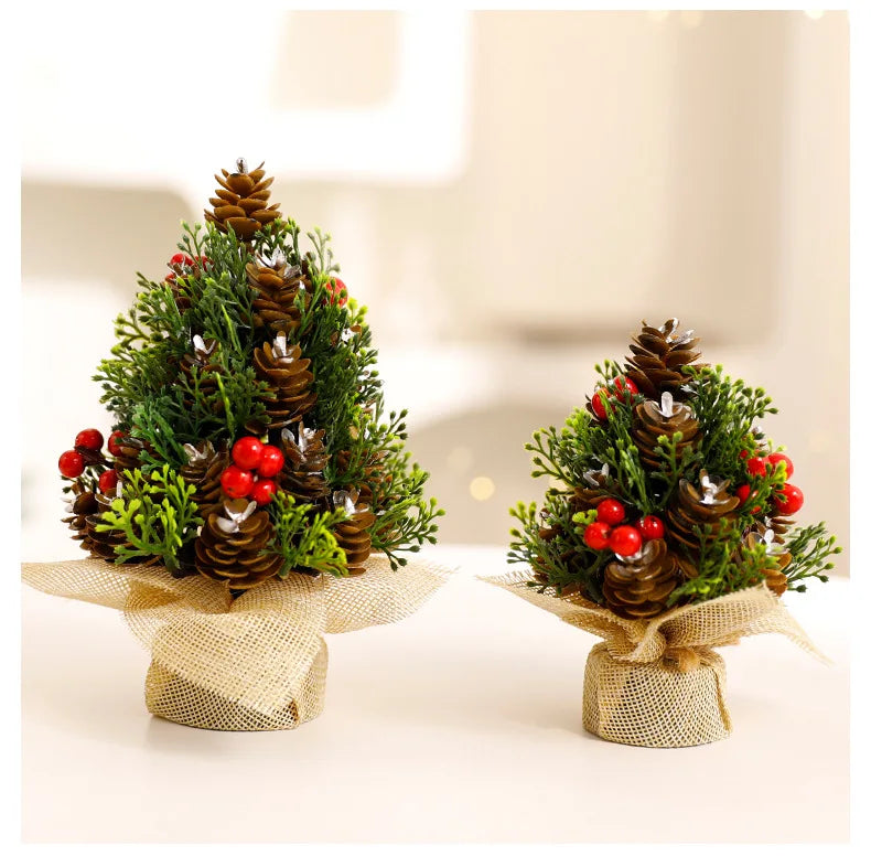 Mini Christmas Tree with a Wase