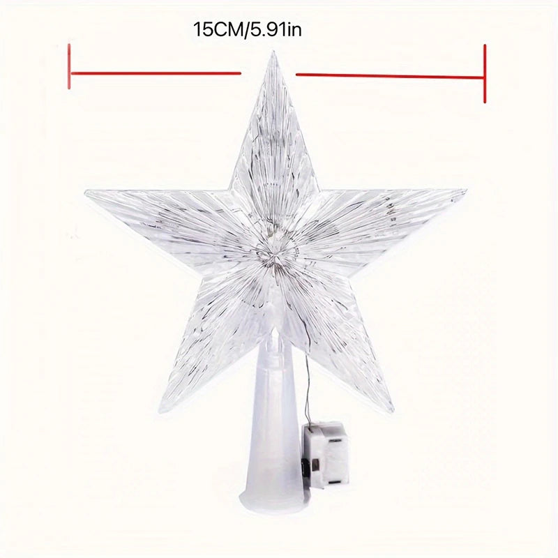 Christmas Glowing Tree Topper  Decoration