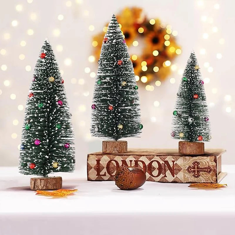 Mini Black Sisal Christmas Tree