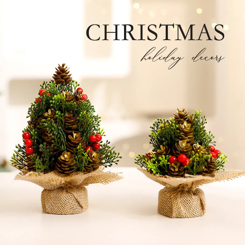 Mini Christmas Tree with a Wase