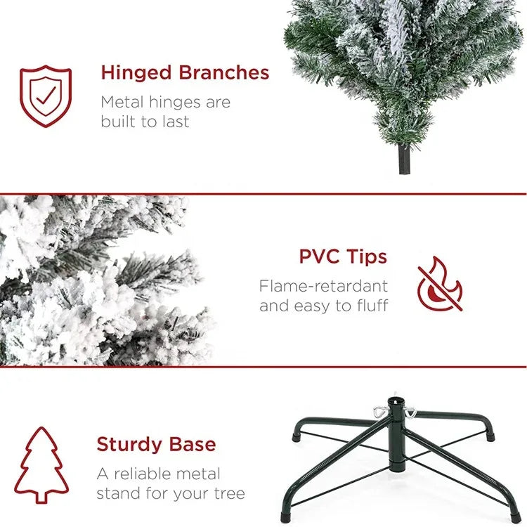 Snow flaked Christmas Tree
