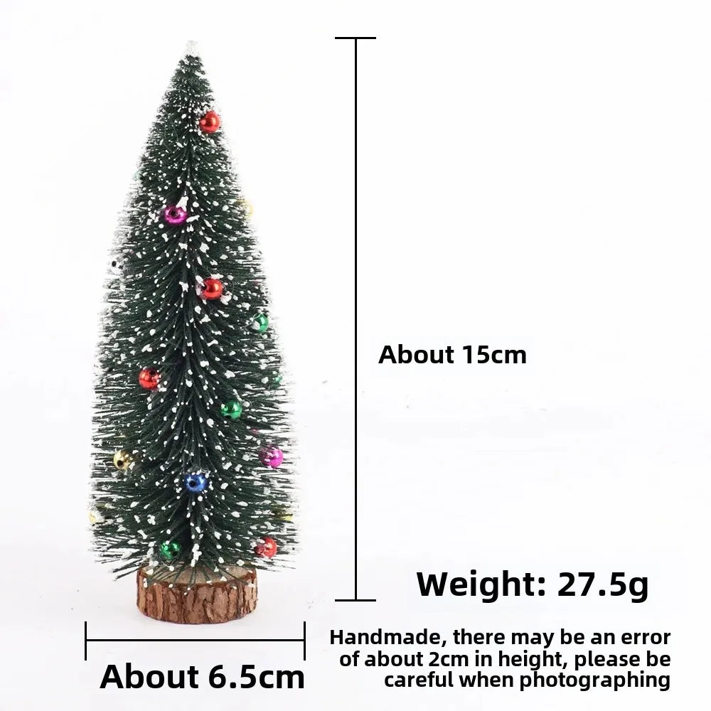 Mini Black Sisal Christmas Tree