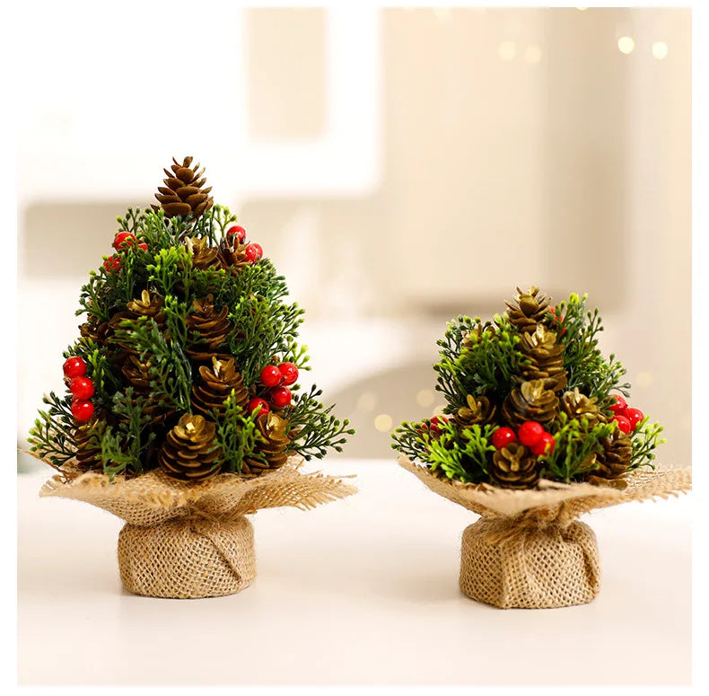 Mini Christmas Tree with a Wase
