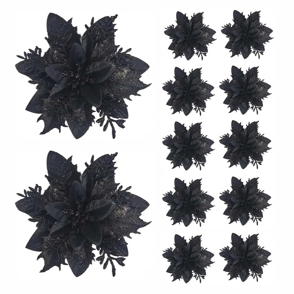 Christmas flower ornaments