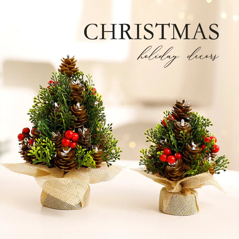 Mini Christmas Tree with a Wase