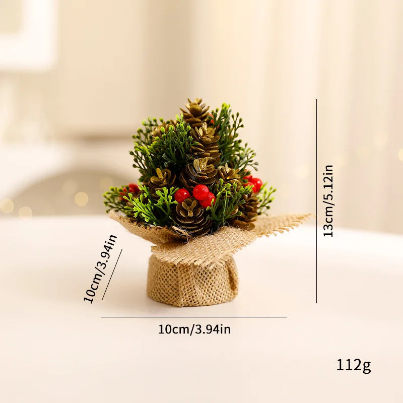 Mini Christmas Tree with a Wase