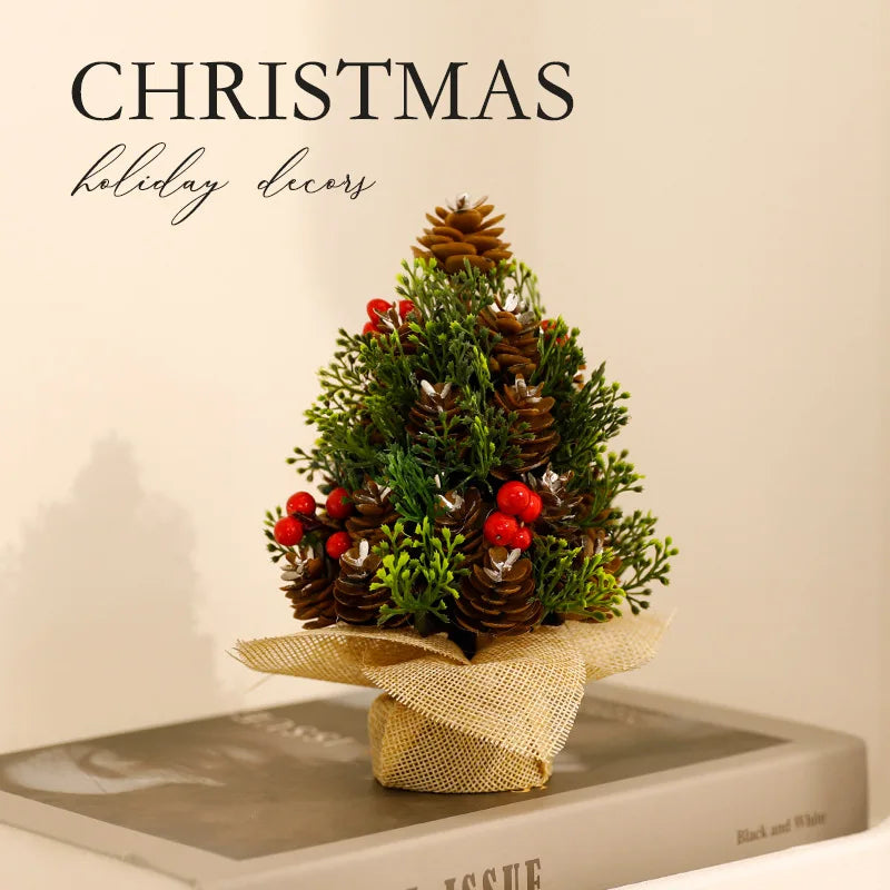 Mini Christmas Tree with a Wase