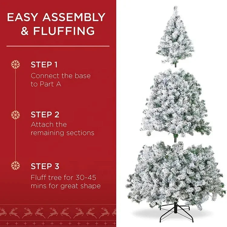Snow flaked Christmas Tree