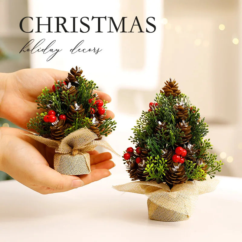 Mini Christmas Tree with a Wase